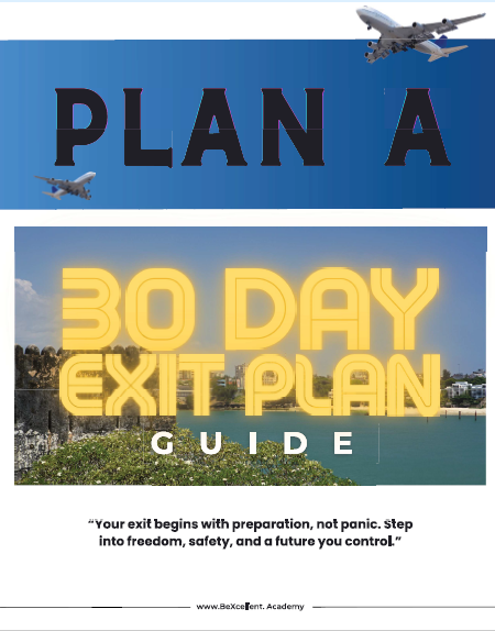 PLAN A:  THE 30 DAY EXIT PLAN